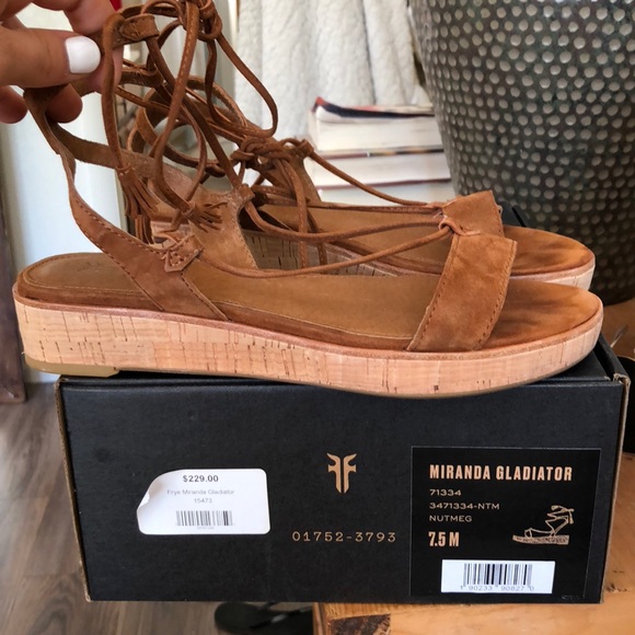 frye gladiator sandals